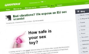 Danger des phtalates dans les sextoys