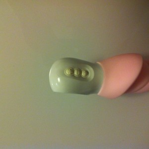 boutons de commande du sextoy Calla de Fun Factory