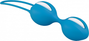 smartballs Fun Factory, smartballs duo bleu et blanc