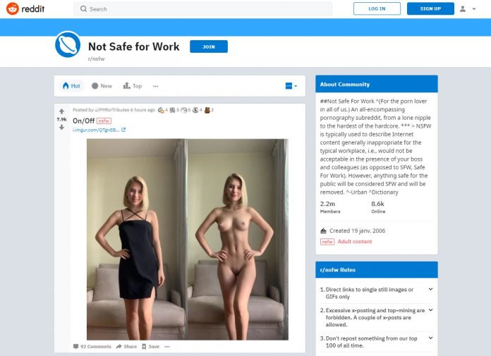 Reddit NSFW